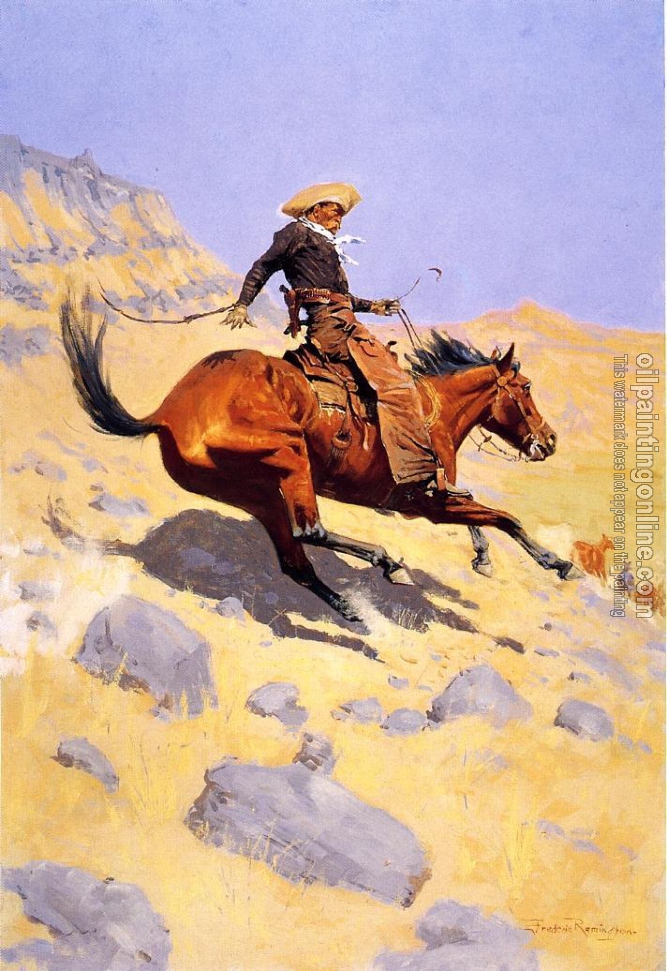 Frederic Remington - The Cowboy